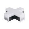 Łącznik krzyżowy systemu linear light czarny V-TAC VT-4140 6500K 1200lm 3 lata gwarancji